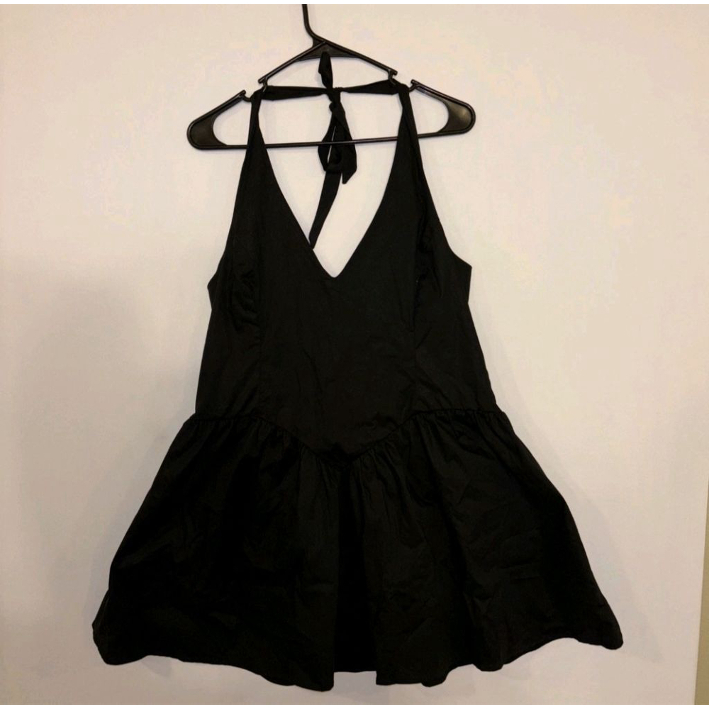 Wild Fable Black Halter Skater Dress - Picture 2 of 6